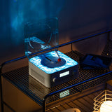 Player Water Ripple Bluetooth Audio Vinyl Two-way Retro Screen Audio CD Bluetooth All-in-one Machine