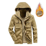 Большие размеры рабочей одежды термостойкая хлопковая куртка с капюшоном