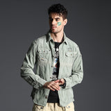 Американская рабочая одежда больших размеров для спорта на открытом воздухе, хлопковая рубашка с длинным рукавом для мужчин