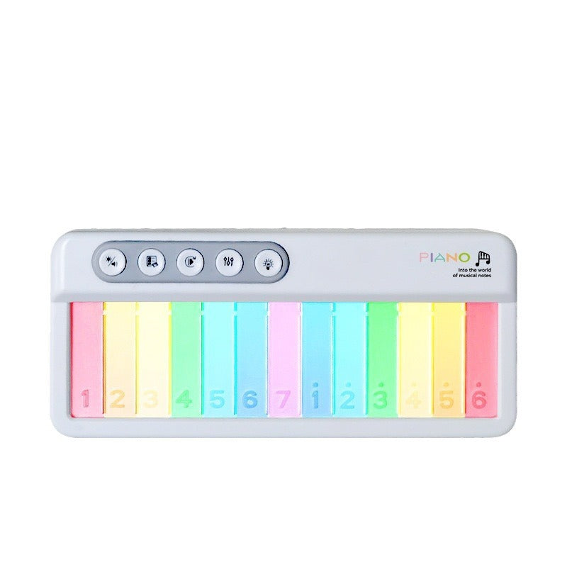 Rainbow Light Touch Screen Children's Electronic Keyboard Toy