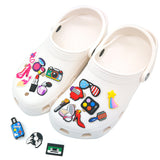 Casual Game Handle Hole Shoe Accessories PVC Soft Rubber Buckle