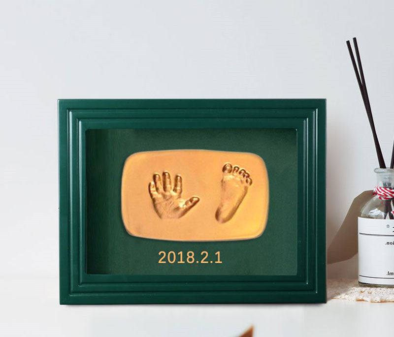 Hand And Foot Print Mud Hand And Foot Print Permanent Lanugo Souvenir Making Baby Full Moon Gift