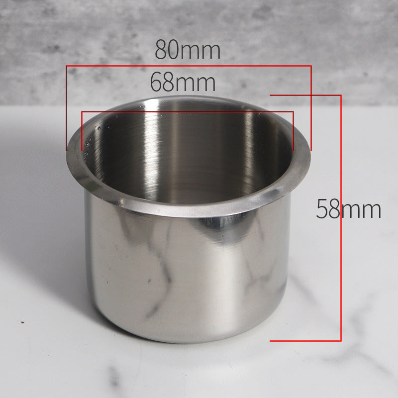 Stainless Steel Cup Saucer RV Modification Accessories