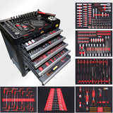 252 Tools Kit VII Pumping Removable Machine Repair Tool Cabinet