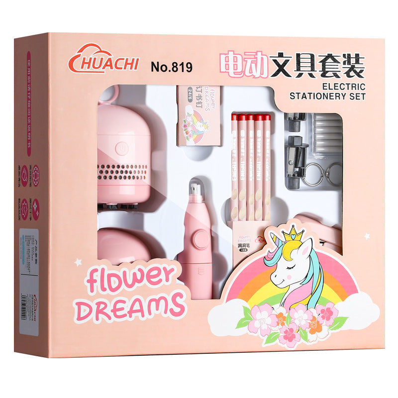 Electric Stationery Eraser Desktop Cleaner