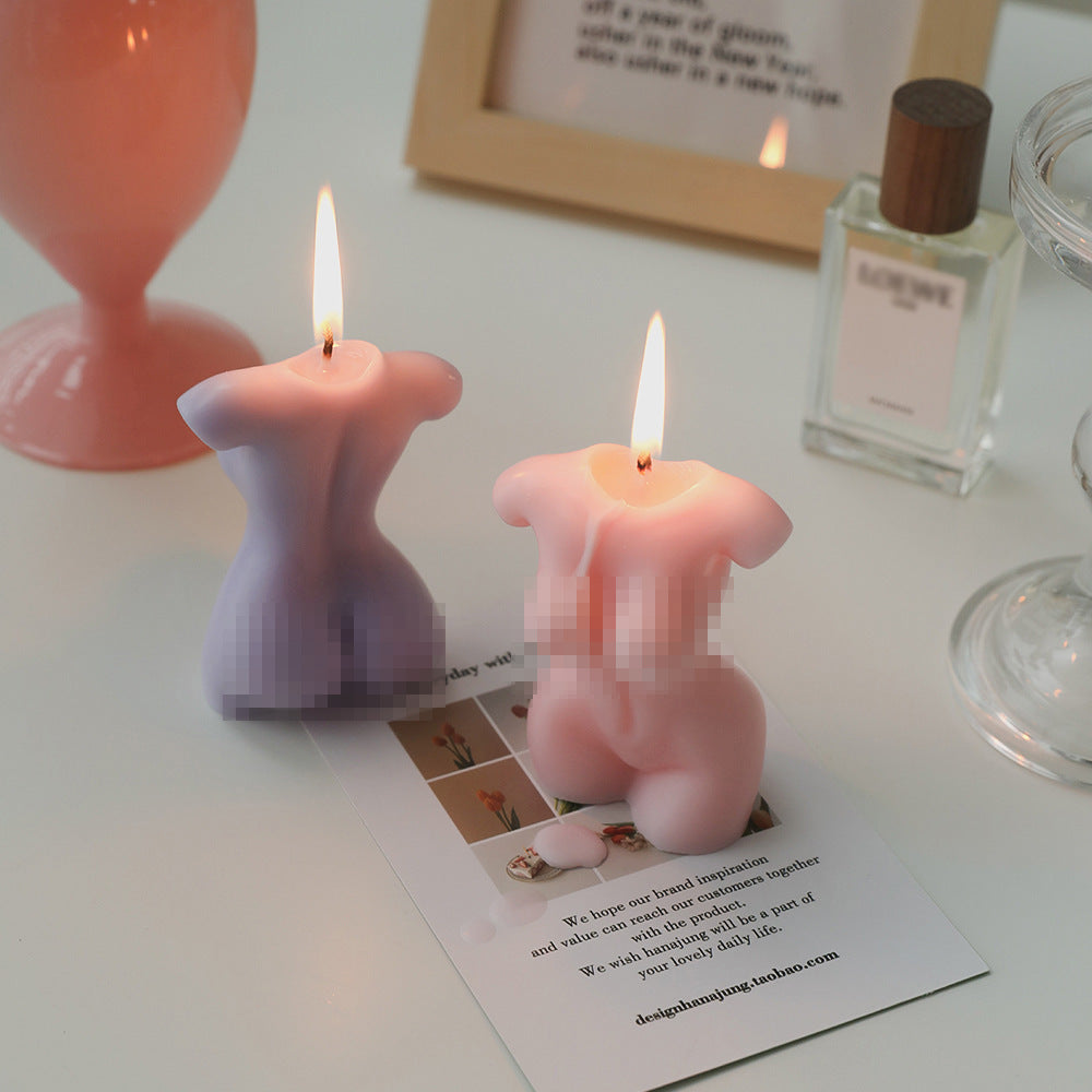 Girl Body Candle Scene Decoration Shot Props Aromatherapy Candle