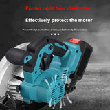 7-inch Brushless Lithium Electric Woodworking Tools Hand Saw Disc Cutting Machine