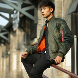 Осенне-зимняя термобельё с хлопковой подкладкой, мужская водонепроницаемая бейсбольная куртка Alpha