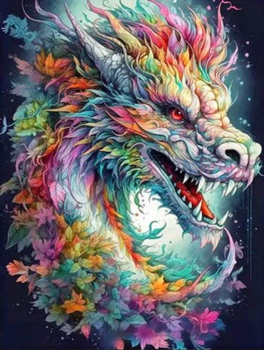 Animal Diamond Painting Handmade Манзараи Ранг