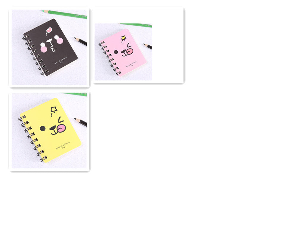 Stationery Cartoon Rollover Coil Book Creative Children