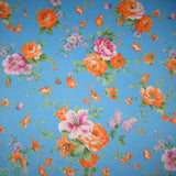 Crafts Toys Home Textiles White Peony Printing Fabric
