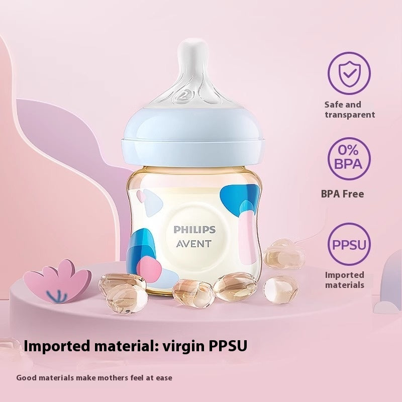 Large Diameter Feeding Bottle Baby Anti-flatulence