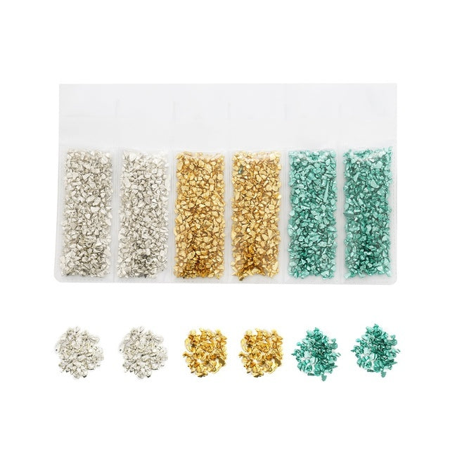 Crushed Glass Stone Resin Filler Crystal Jewelry