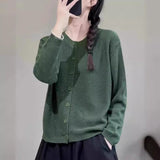 Temperament Wild Slimming Youthful-looking Sweater Coat For Women