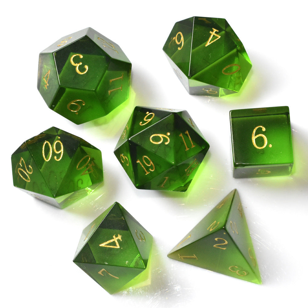 Dice Board Game Casual Game Multi-sided Digital Sieve Seven Tablets Suit