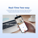 IMILAB C21 2.5K Камераи назоратӣ Vedio Wifi IP Smart дар дохили хона Амнияти кӯдак Монитор 360view Starlight Night Vision Cam