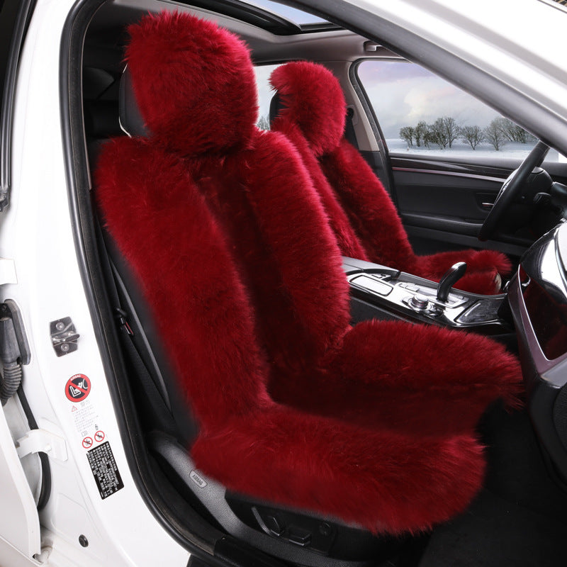 Plush Fleece Car Seat Winter Warm