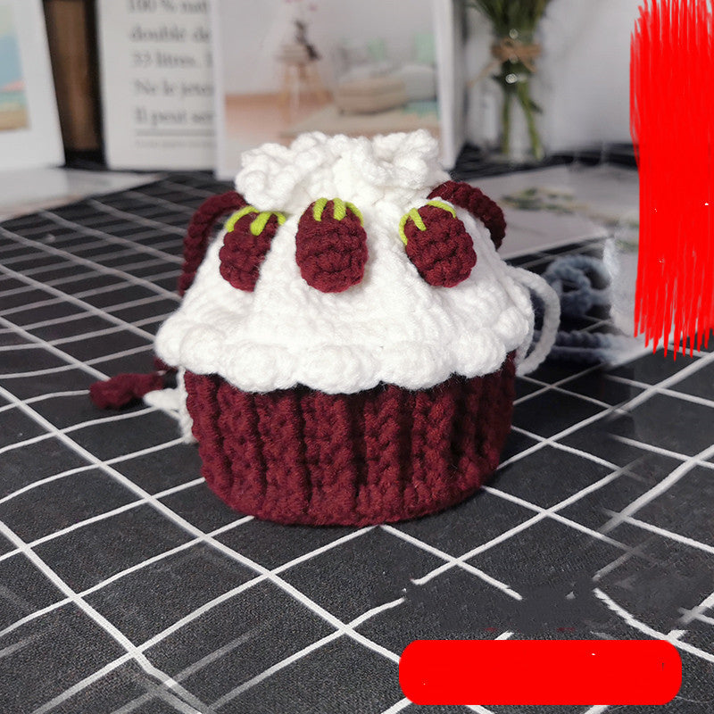 Hand Knitting To Make Crochet Diy Material Bag