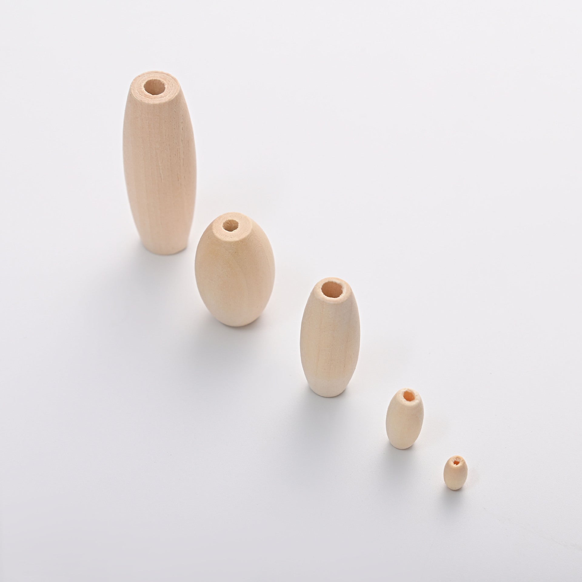 Natural Wooden Beads Diy Crafts For Jewelry Making