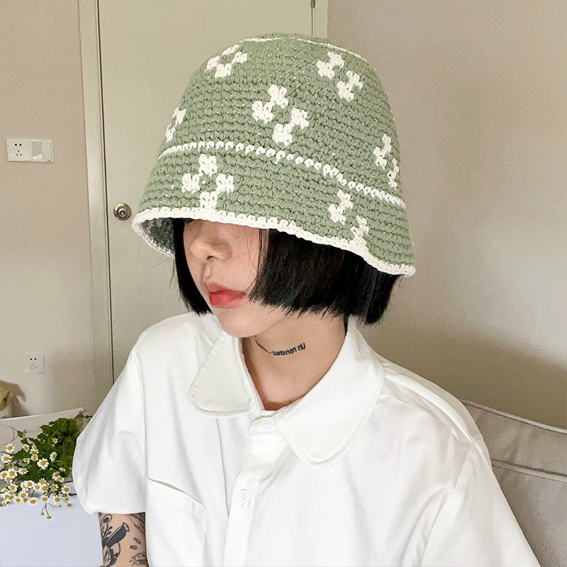 Women's Fashion Hand Crochet Knitting Fisherman's Hat