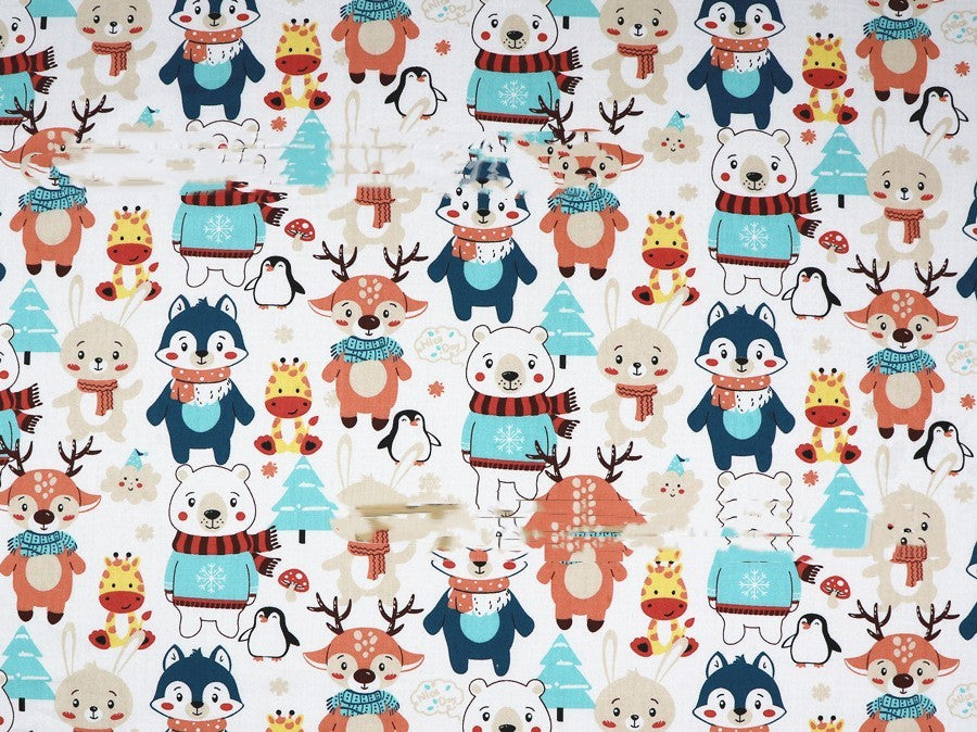 All-cotton Environmental Protection Printing And Dyeing Twill Fabric