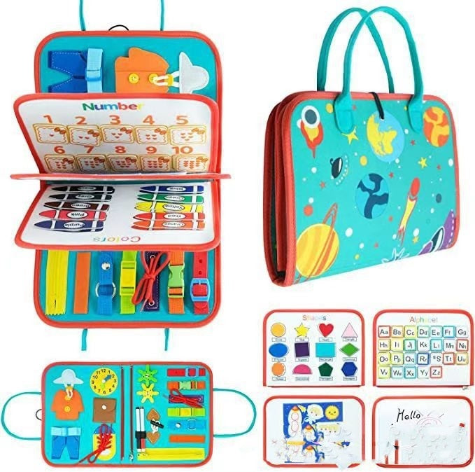 Felt Learning Early Education Board DIY Action Educational Toys