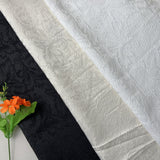 Humanoid Silk Embossed Jacquard Woven Fabric
