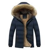 Men's Cotton Lining Jacket Plus Velvet Thick Jacket Cotton Lining Autumn and Winter