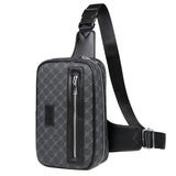Men's Chest Printed Light Luxury Cross-border Shoulder Bag Casual