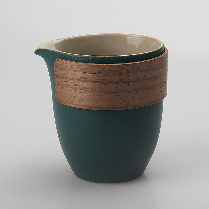 Black Pottery Hot Tea Cup