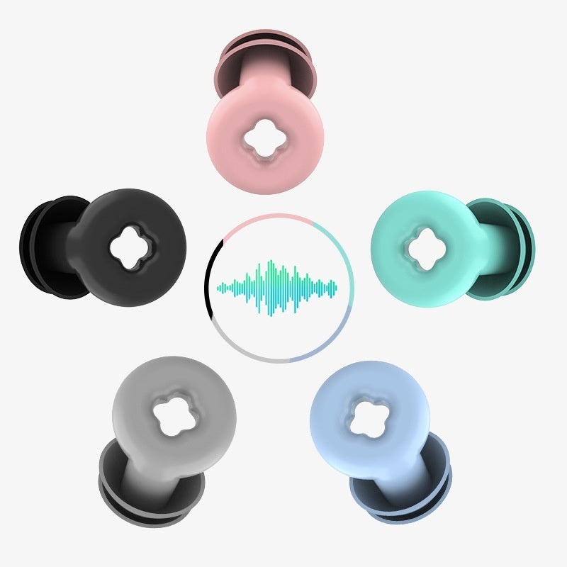 Silicone Noise-reduction Ear Plugs Sports Swimming