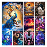 Animal Diamond Painting Handmade Манзараи Ранг