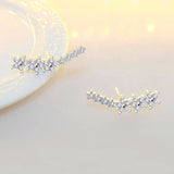Diamond Snowflake Female All Match Luxury Earrings