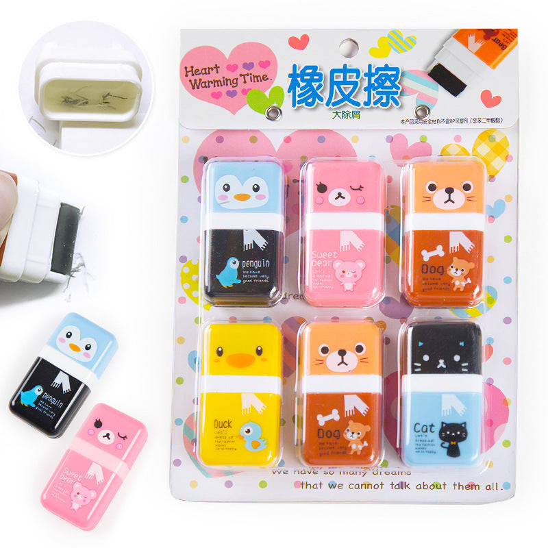 Large Roller Rubber Children's Stationery