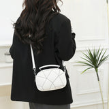 Fashion Three-layer Retro Trendy Patchwork Small Bag