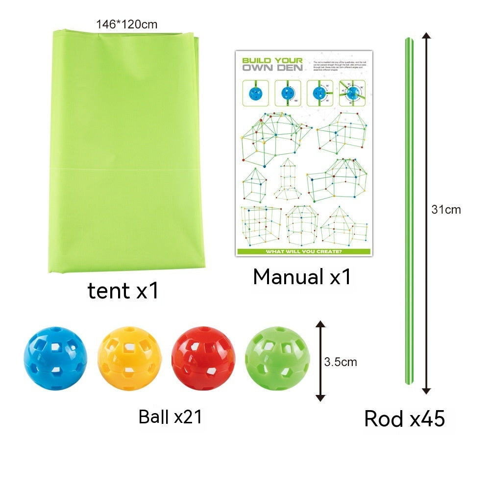 Children's Tent Building Game House Toys