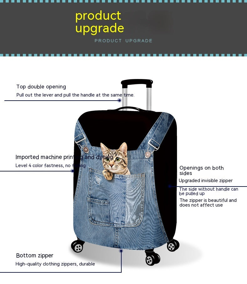 Hard-wearing Suitcase Protector Luggage Protection