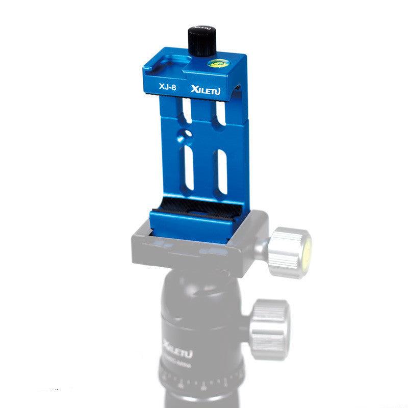 Aluminum Alloy Mobile Phone Clip Photography Camera Head Tripod