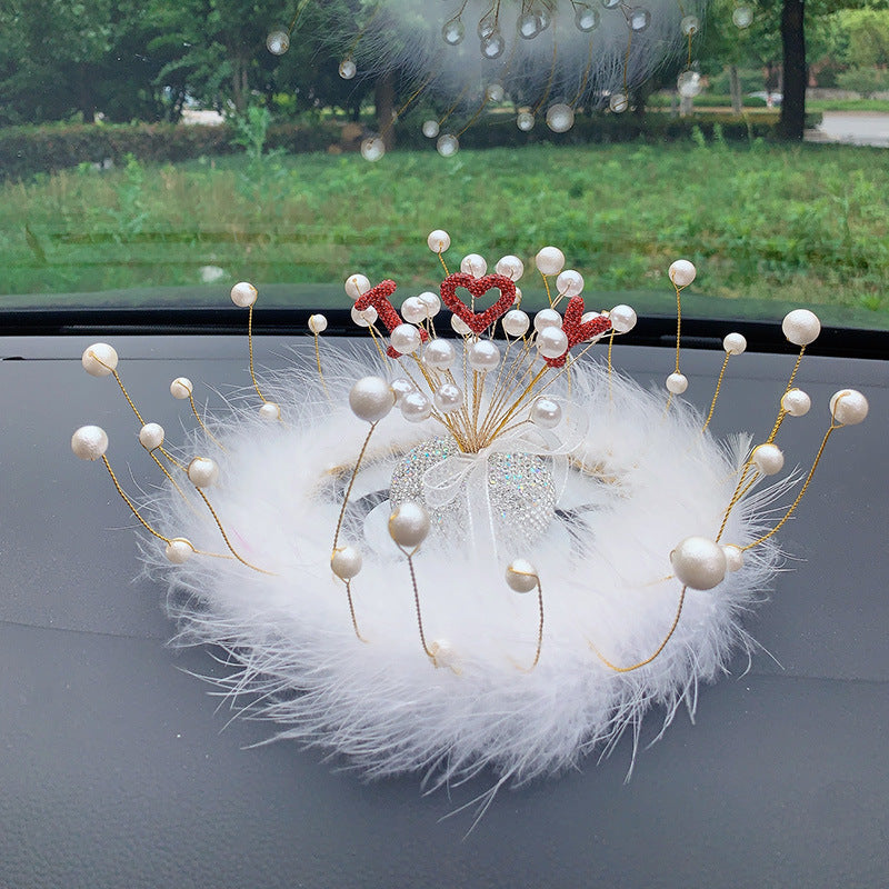 Innovative Car Decoration Vehicle Center Console Diamond Star Decoration Ornaments
