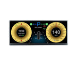 HD Multi-color Car Central Control Large Screen Vehicle Display Screen