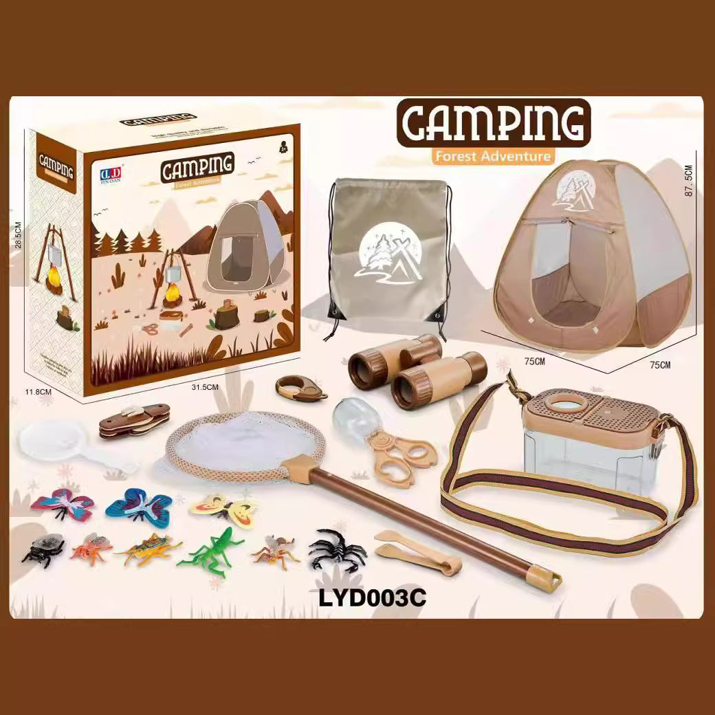 Children's Play House Toy Simulation Indoor Outdoor Camping Tent Picnic Tableware Baby Moisture Proof Pad Floor Mat