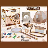 Children's Play House Toy Simulation Indoor Outdoor Camping Tent Picnic Tableware Baby Moisture Proof Pad Floor Mat