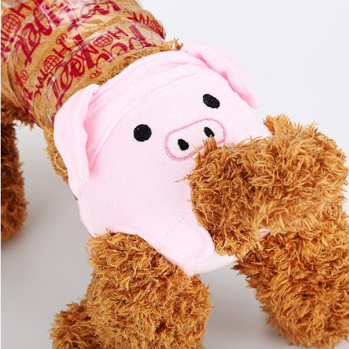 Памперсҳои Reusable Dog Шикам Банд пахта физиологии Underwe