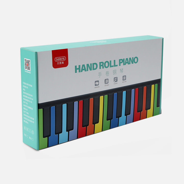 Electronic Organ Hand-rolled Piano Musical Instrument Toy For Beginners