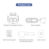 IMILAB - Маҷмӯаи системаи амнияти Smart Wifi EC5 назорати видеоии беруна Mihome App Камераи бесими IP проектор 2Kc 