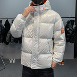Thickened warm bright windproof jacket 90 Down