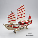 DIY Wooden Three-dimensional Puzzle Construction Animal Ornaments Children's Assembly Insert Toys