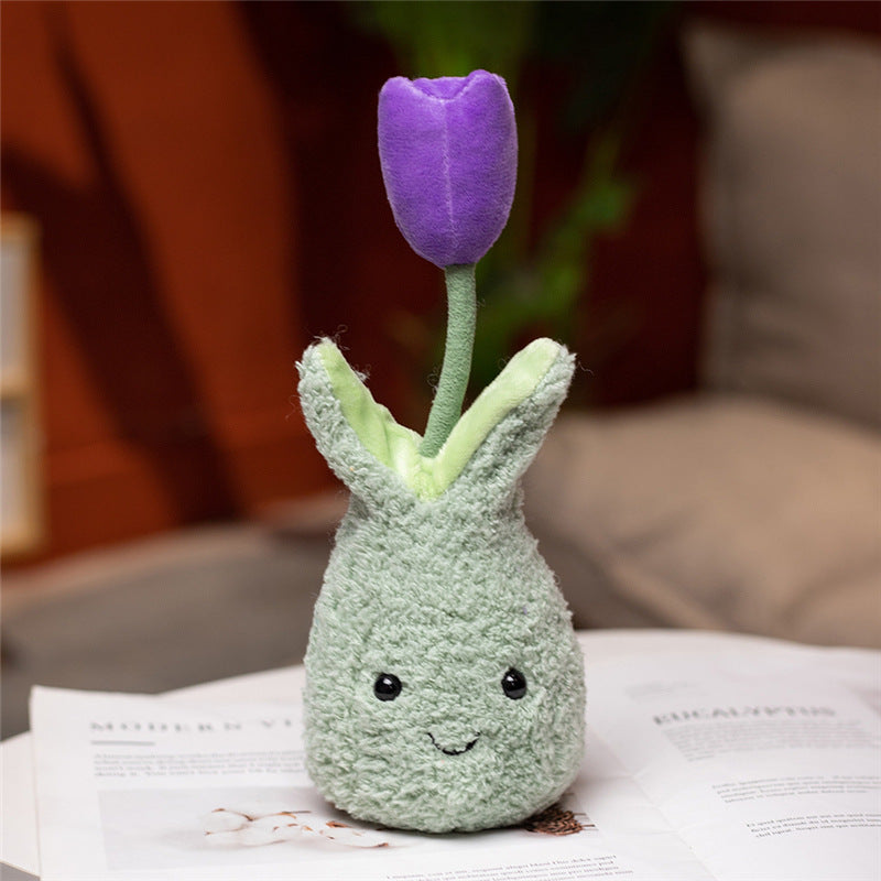 Plush Toys Flower Dolls Home Decor Crafts