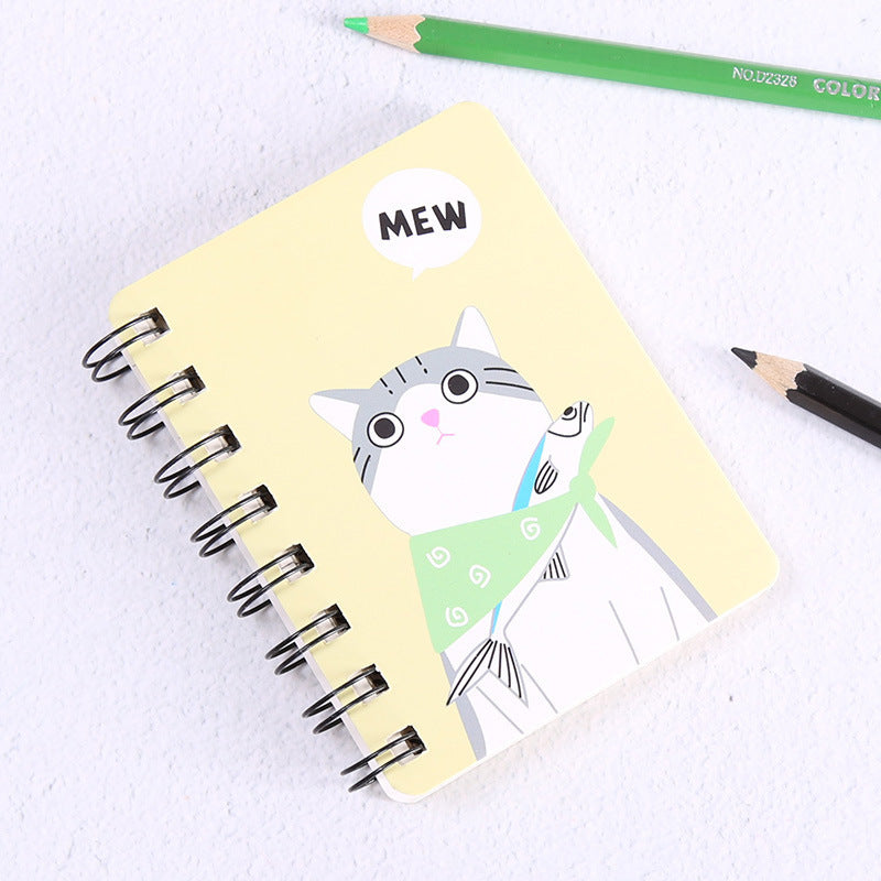 Stationery Cartoon Rollover Coil Book Creative Children