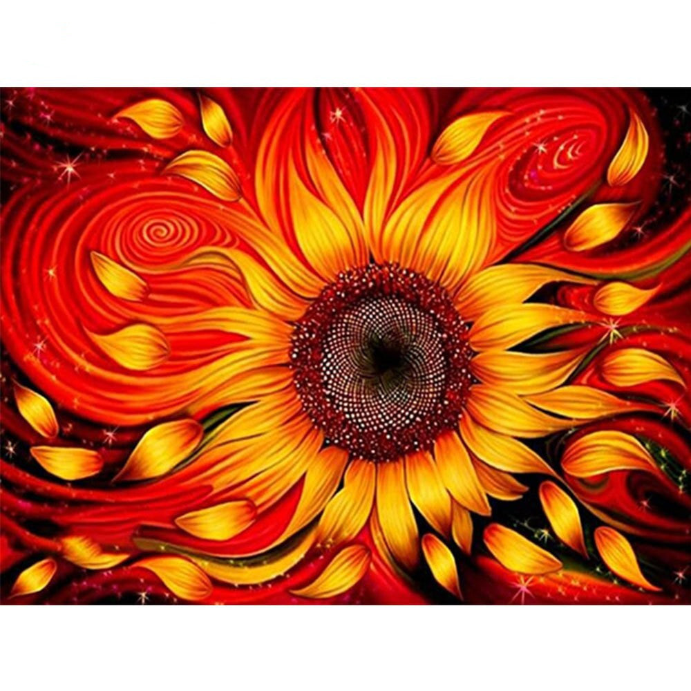 Fashion Diamond Painting Sunflower Mosaic Needlework